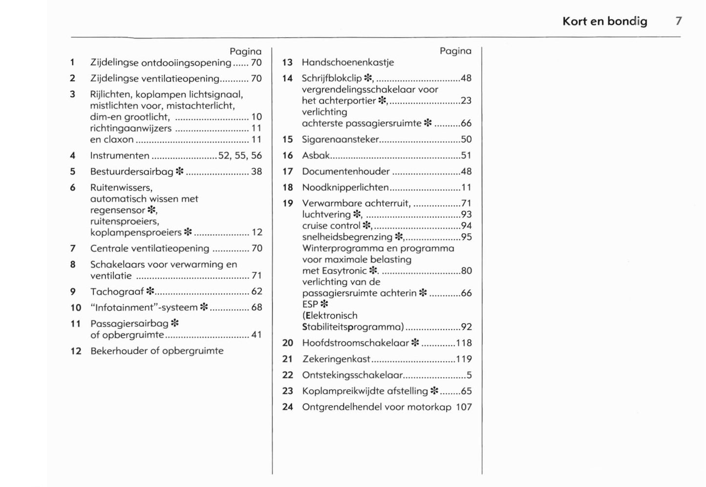 2006-2010 Opel Movano Gebruikershandleiding | Nederlands