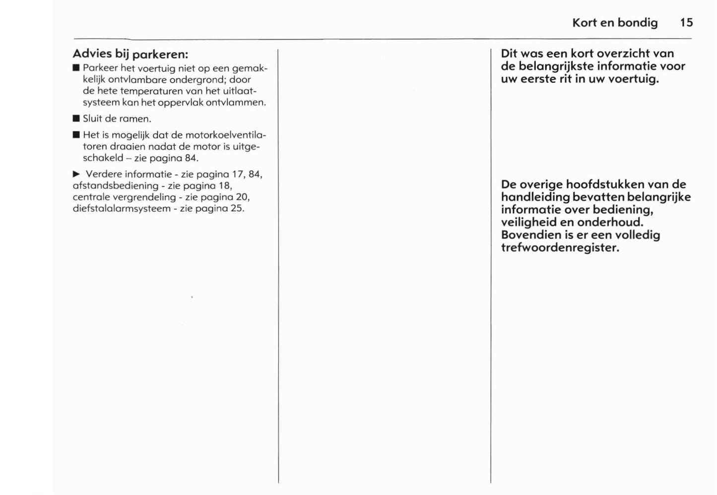 2006-2010 Opel Movano Gebruikershandleiding | Nederlands