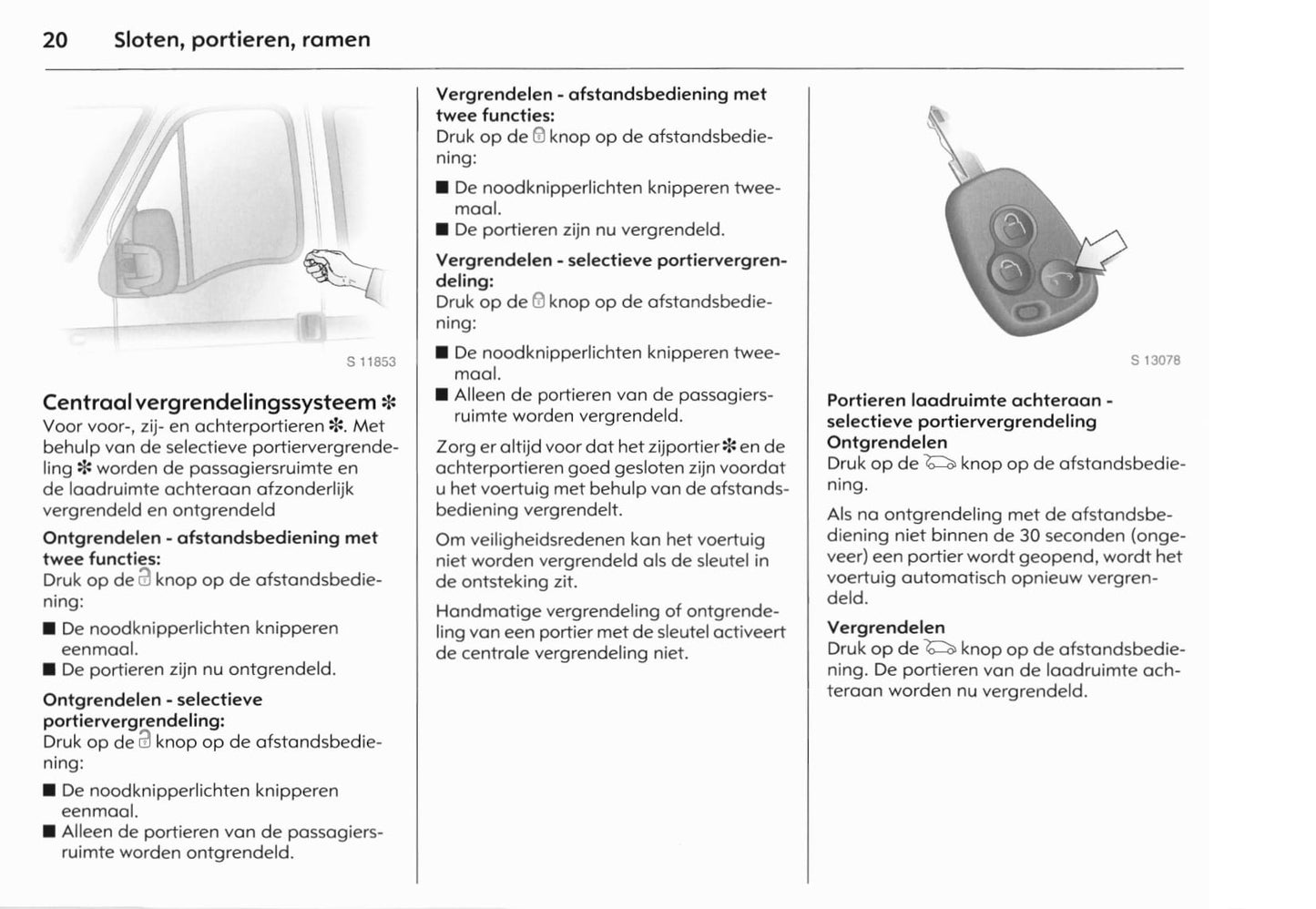 2006-2010 Opel Movano Gebruikershandleiding | Nederlands