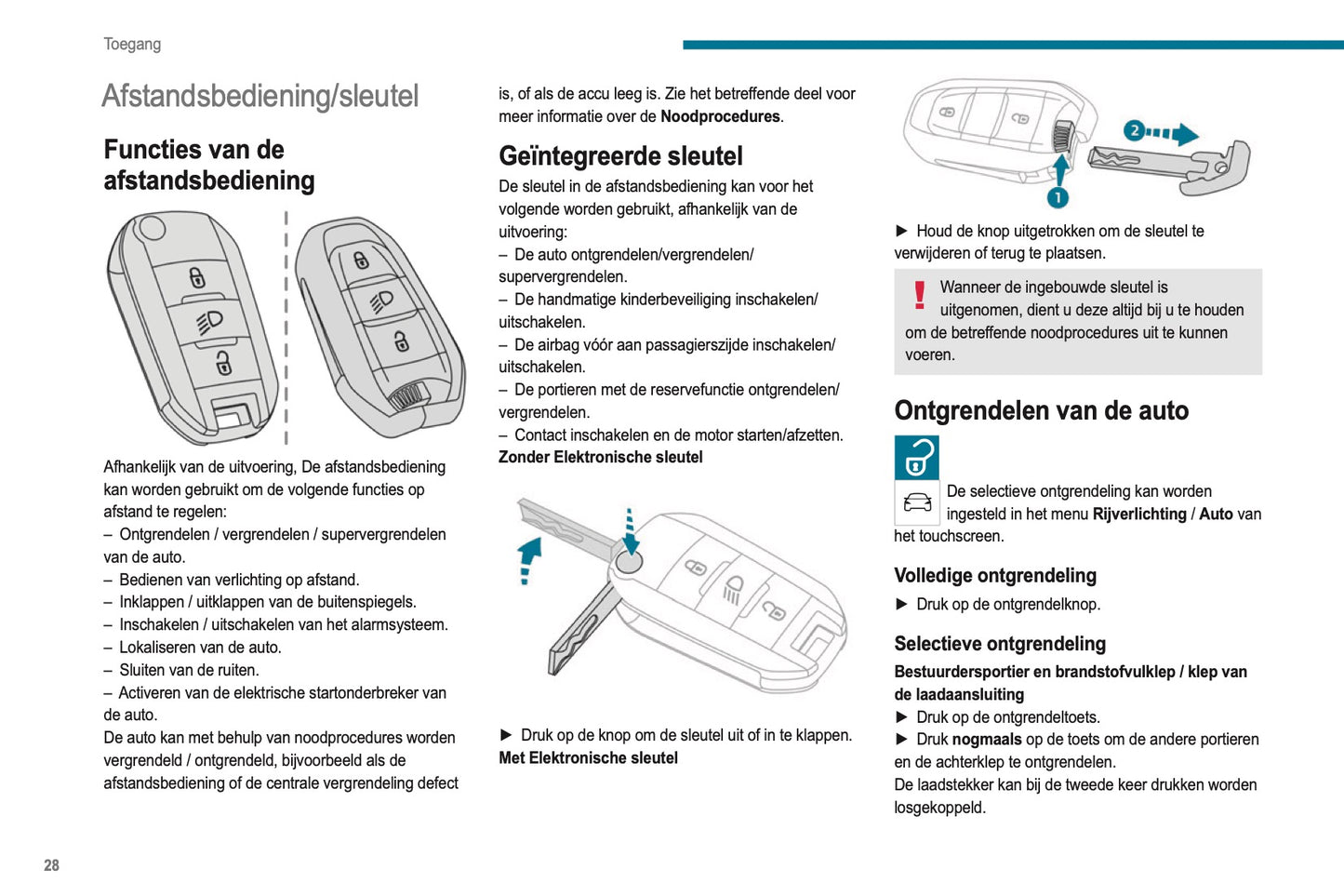 2019-2020 Peugeot 2008 / e-2008 Gebruikershandleiding | Nederlands
