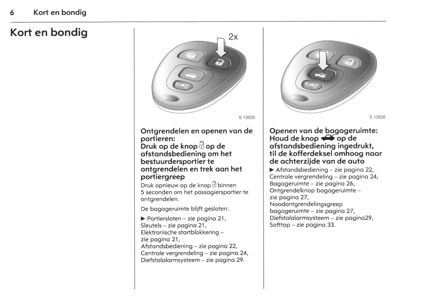 2007-2009 Opel GT Gebruikershandleiding | Nederlands