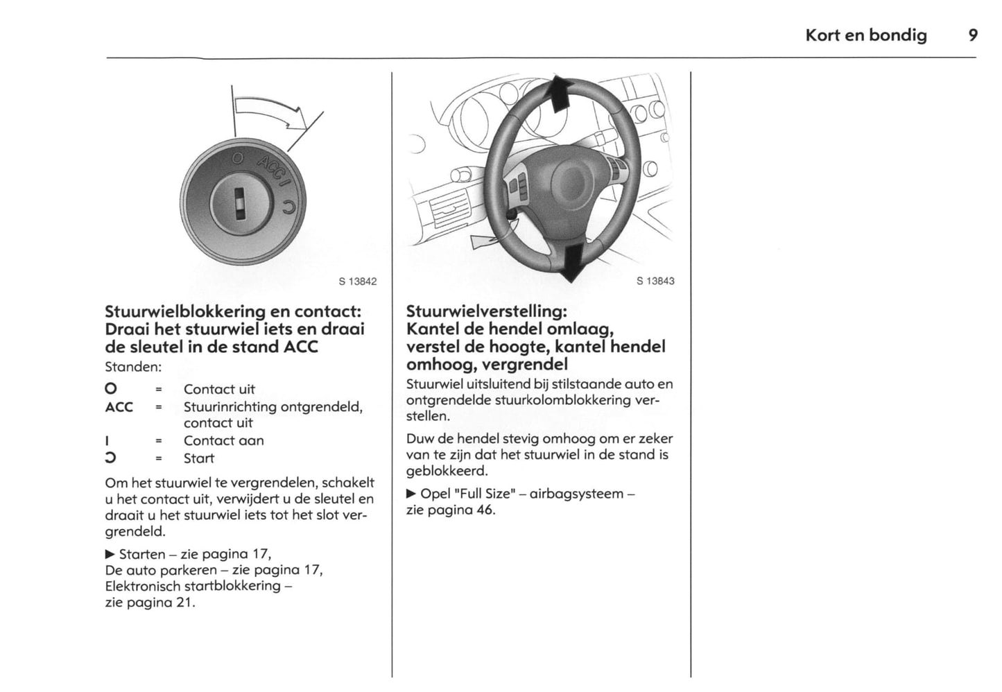 2007-2009 Opel GT Gebruikershandleiding | Nederlands