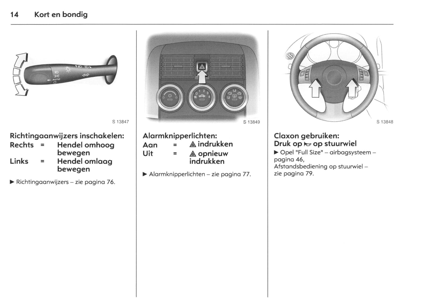 2007-2009 Opel GT Gebruikershandleiding | Nederlands