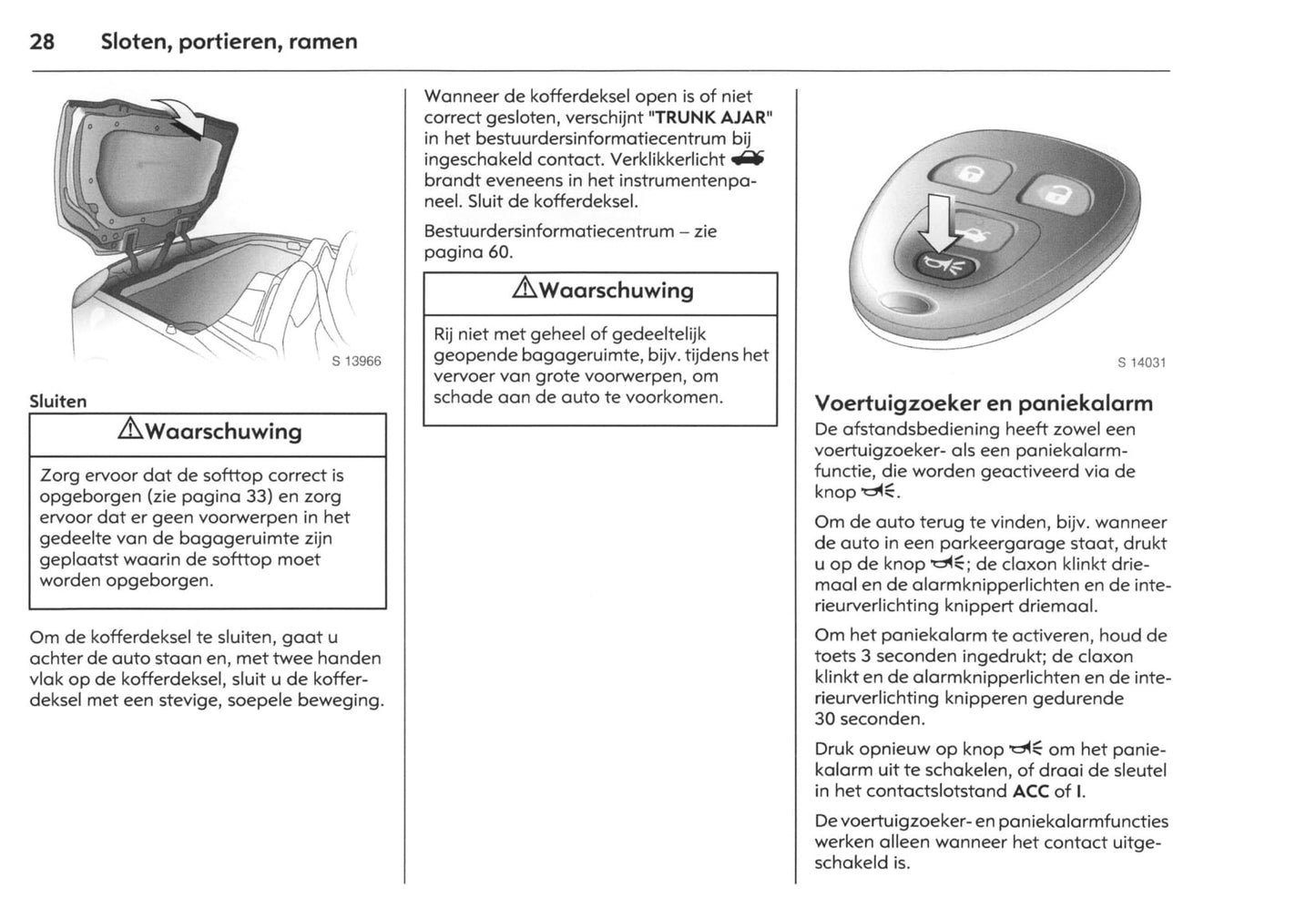 2007-2009 Opel GT Gebruikershandleiding | Nederlands