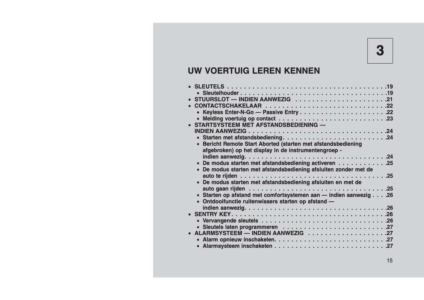 2016-2017 Jeep Cherokee Gebruikershandleiding | Nederlands