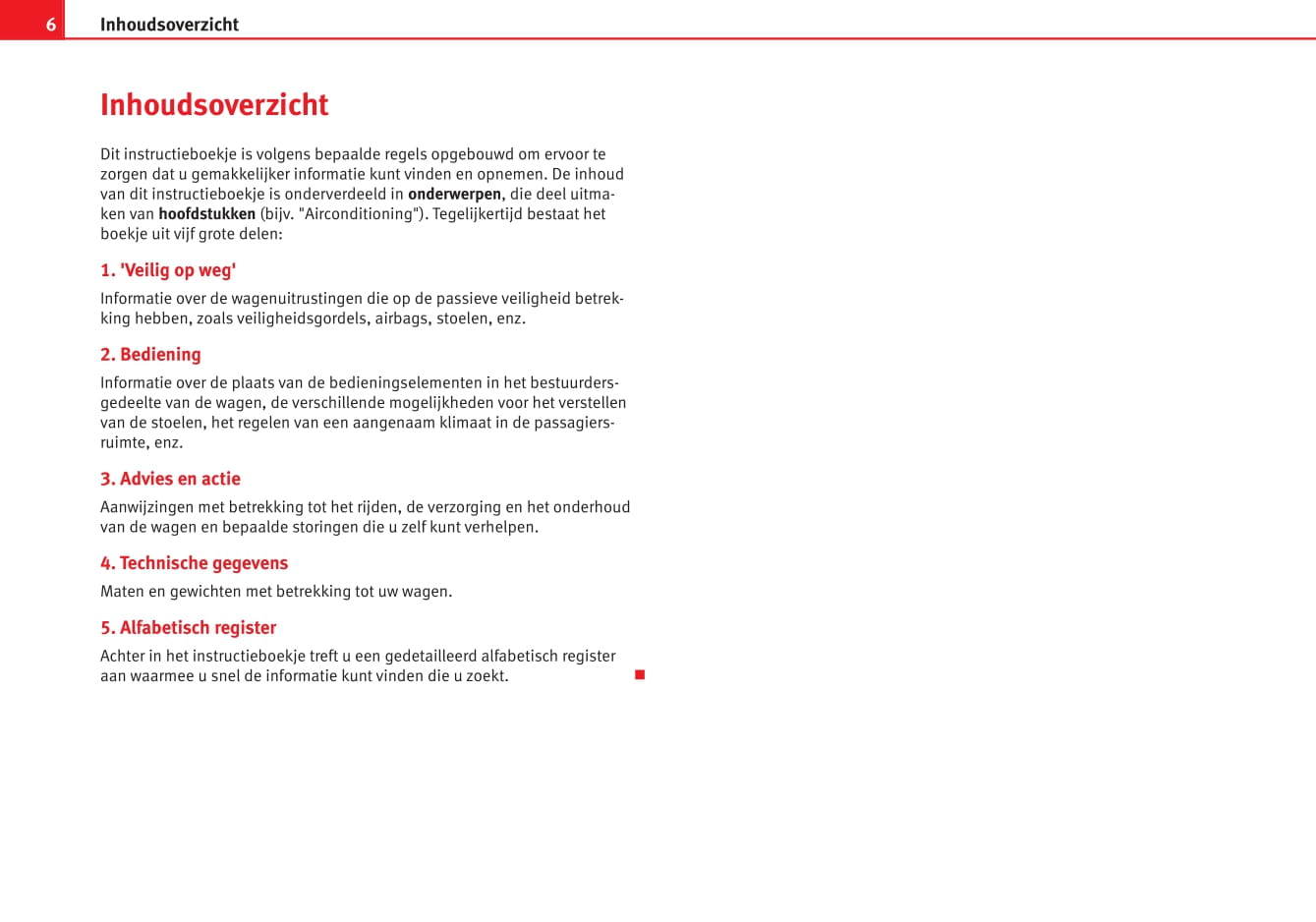 2014-2015 Seat Altea XL Owner's Manual | Dutch