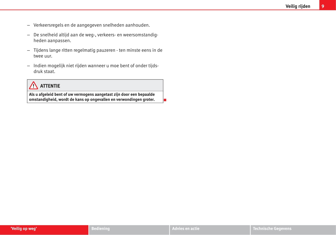 2014-2015 Seat Altea XL Owner's Manual | Dutch