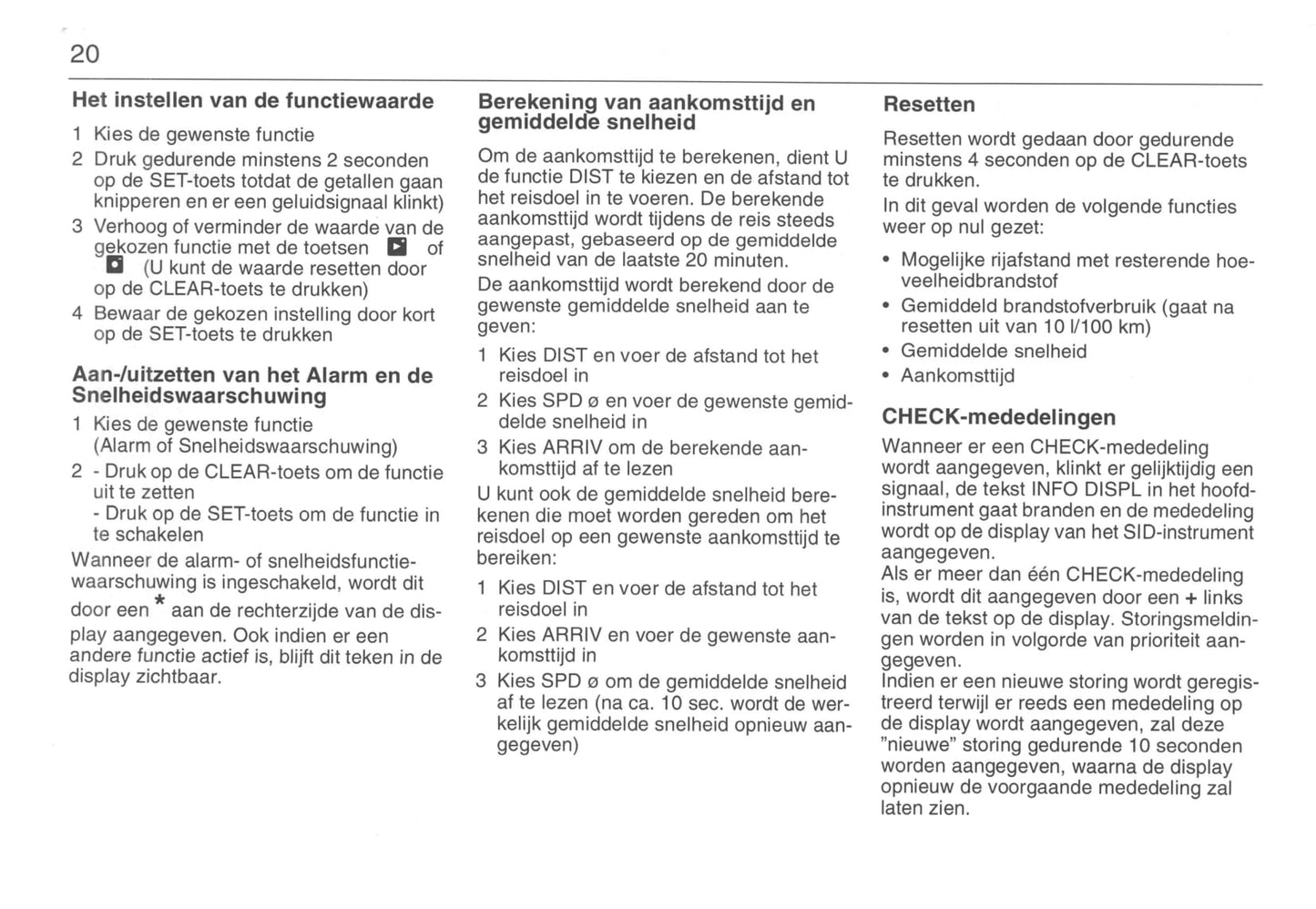 1993-1998 Saab 900 Gebruikershandleiding | Nederlands