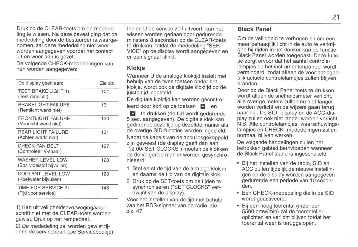 1993-1998 Saab 900 Gebruikershandleiding | Nederlands