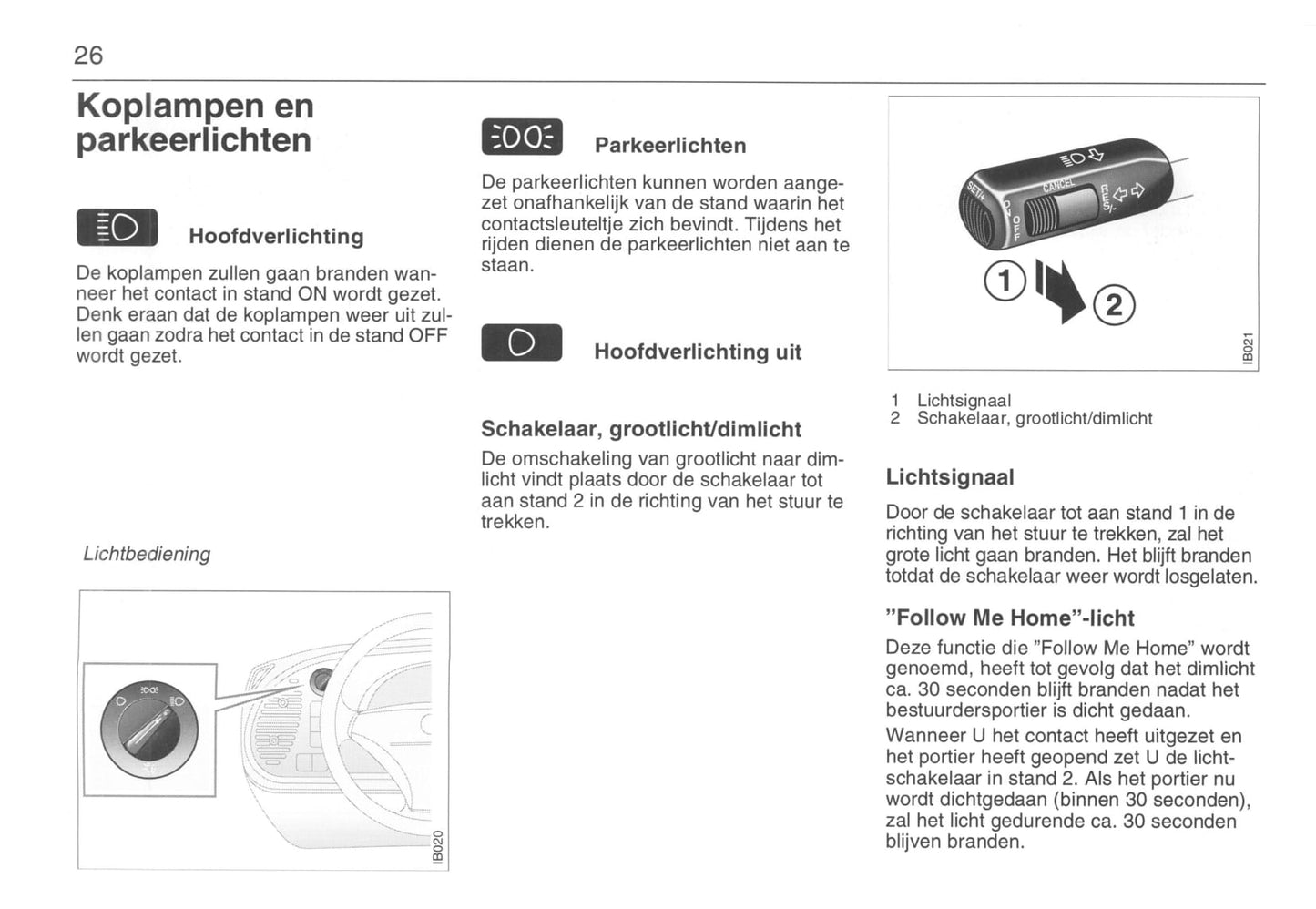 1993-1998 Saab 900 Gebruikershandleiding | Nederlands