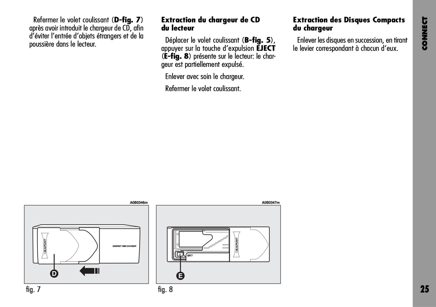 Alfa Romeo Connect-Navigateur-Connect Nav Guide d'utilisation 2004 - 2007