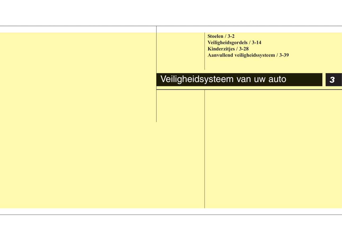 2009-2015 Kia Venga Manuel du propriétaire | Néerlandais