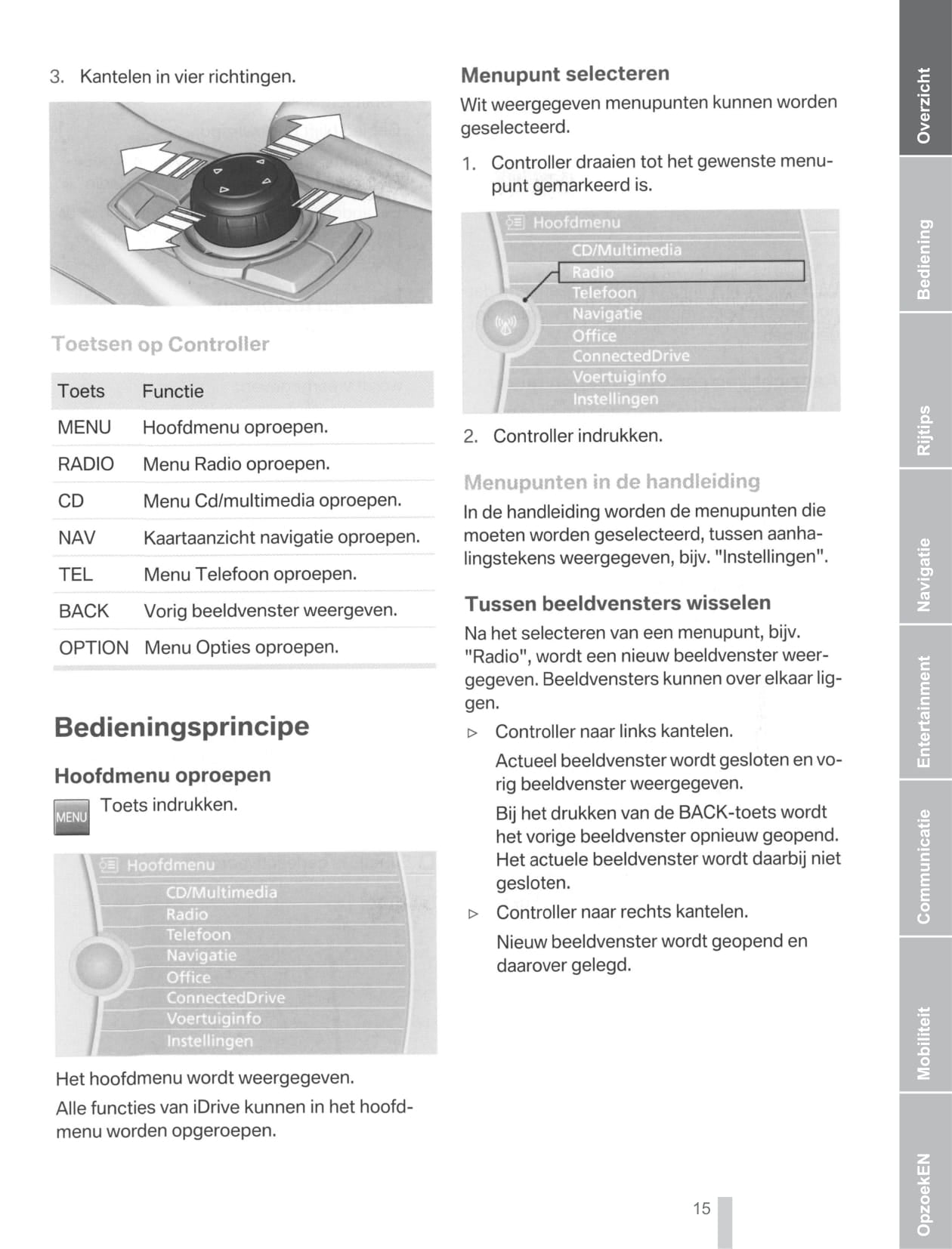2011 BMW 5 Series Gebruikershandleiding | Nederlands