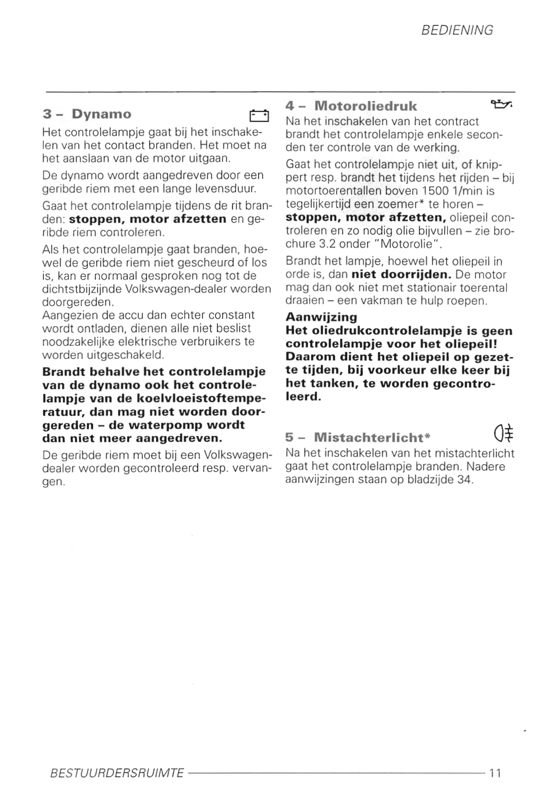 1998-2005 Volkswagen Lupo Gebruikershandleiding | Nederlands