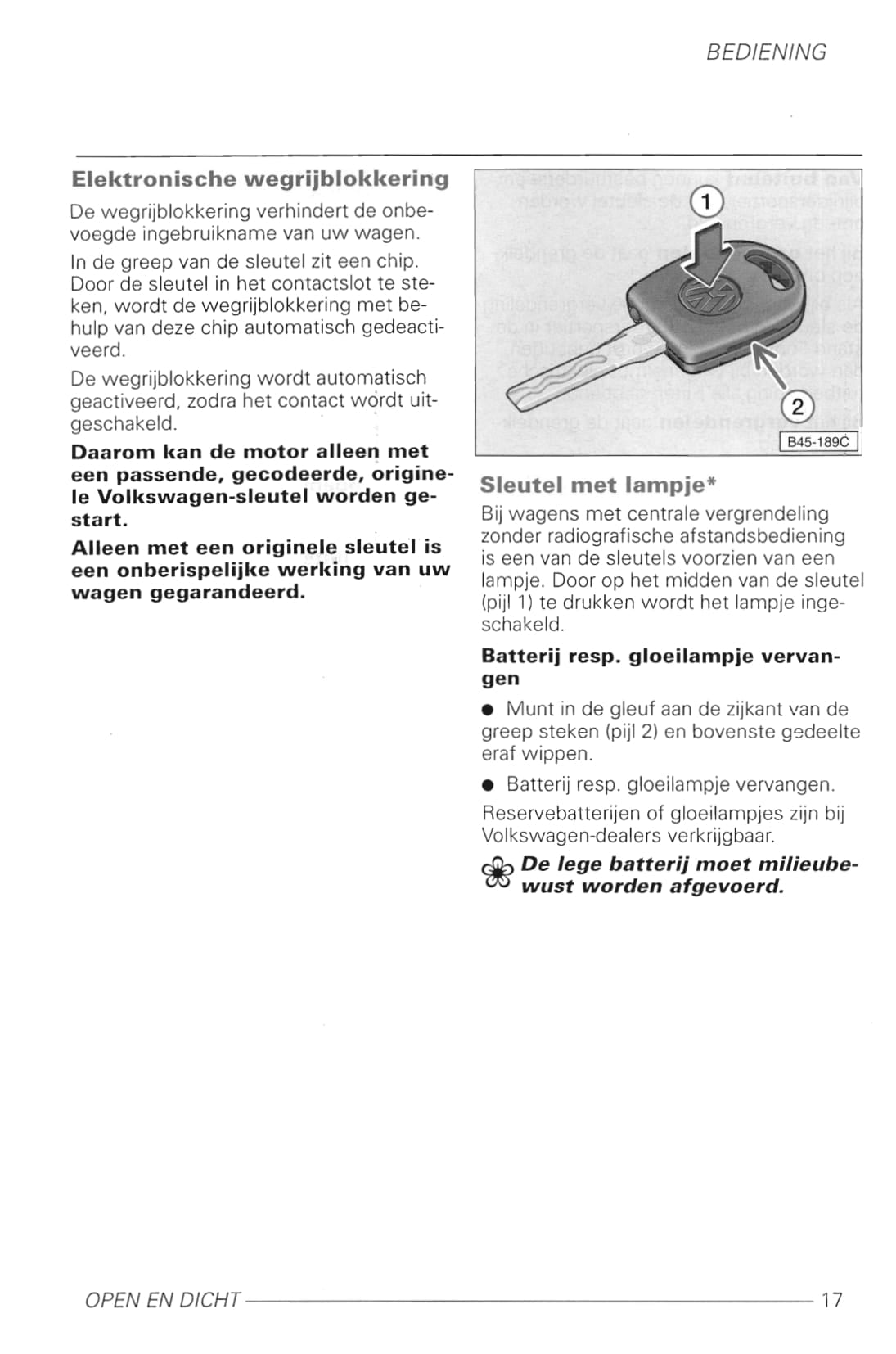 1998-2005 Volkswagen Lupo Gebruikershandleiding | Nederlands