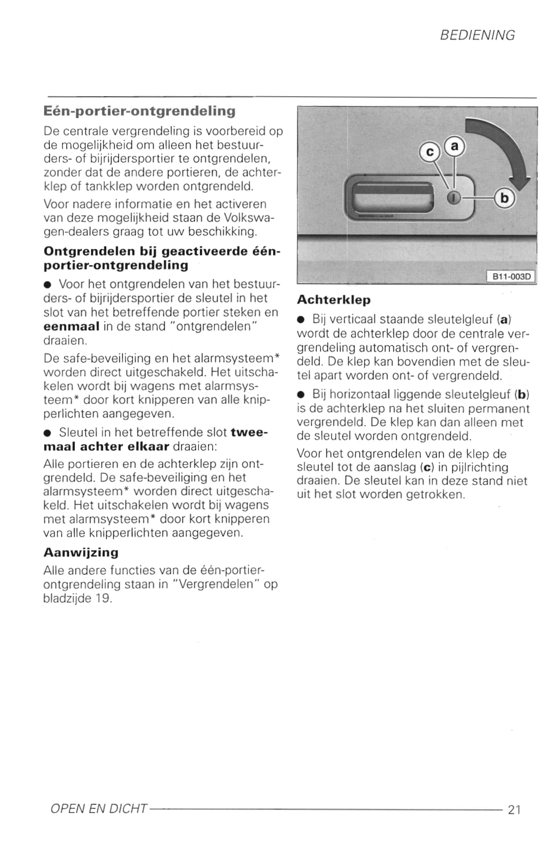 1998-2005 Volkswagen Lupo Gebruikershandleiding | Nederlands