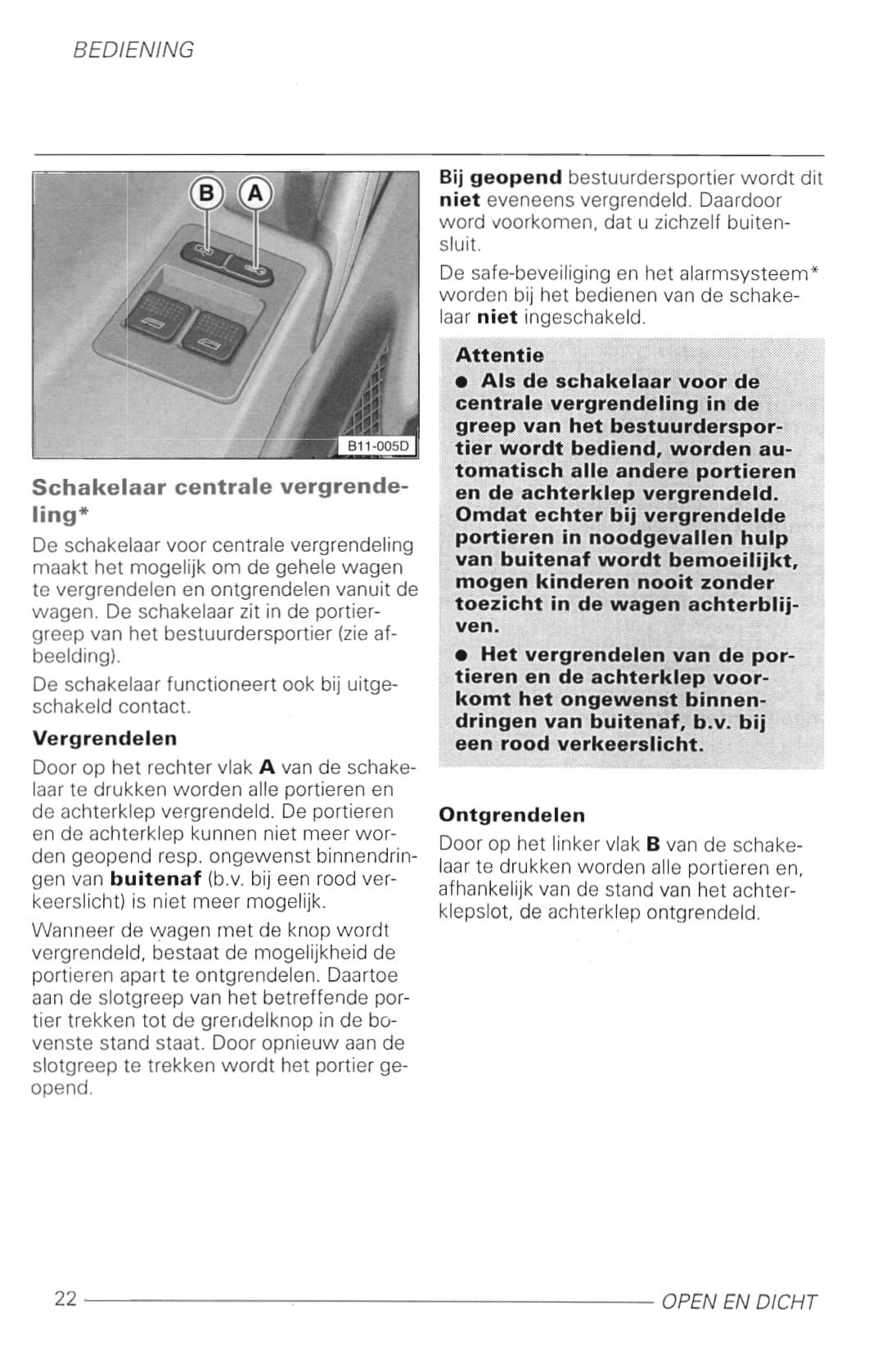 1998-2005 Volkswagen Lupo Gebruikershandleiding | Nederlands