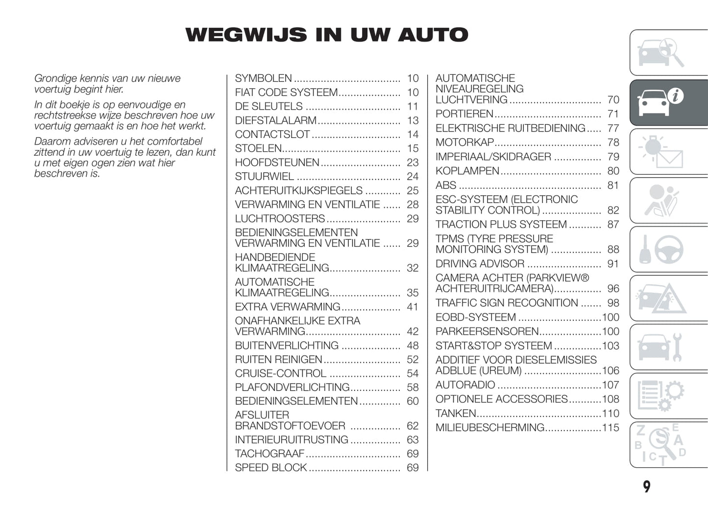 2014-2015 Fiat Ducato Bedienungsanleitung | Niederländisch