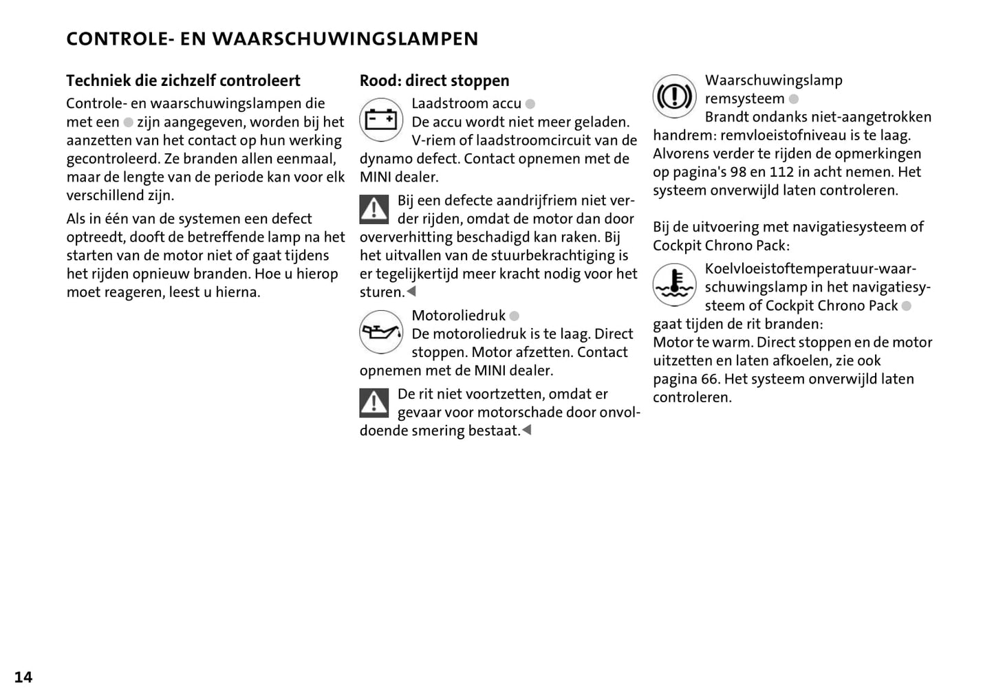 2004-2009 Mini Cabrio Gebruikershandleiding | Nederlands