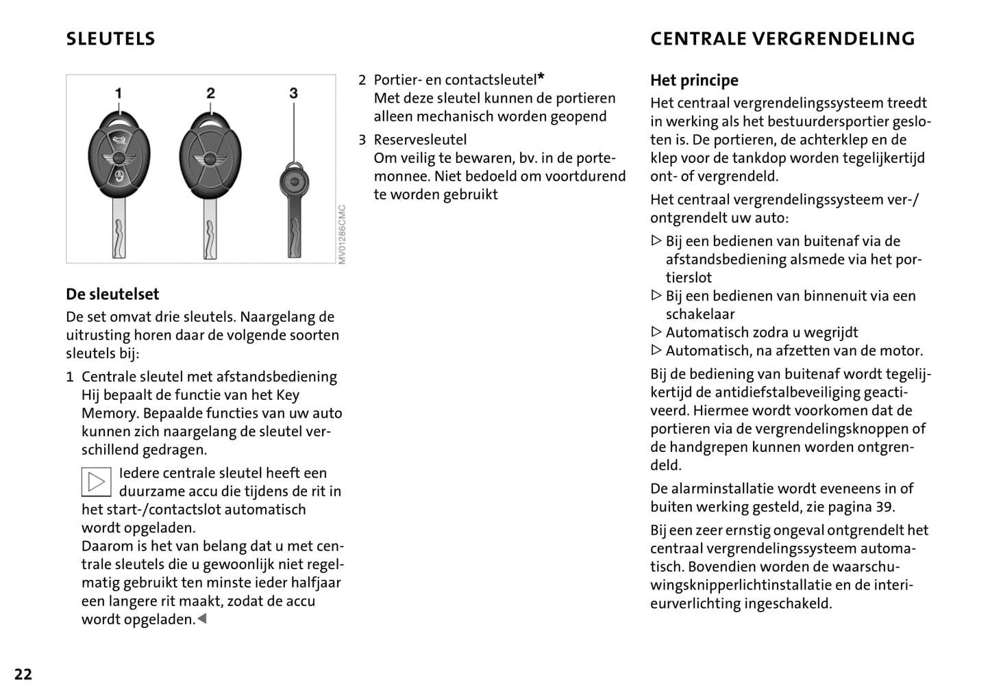 2004-2009 Mini Cabrio Gebruikershandleiding | Nederlands