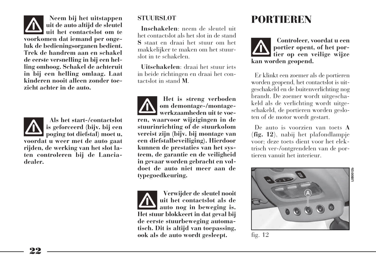 2002-2008 Lancia Phedra Manuel du propriétaire | Néerlandais