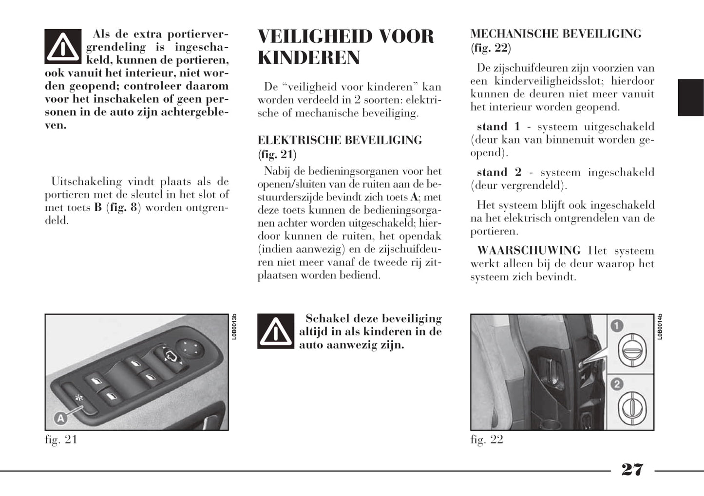 2002-2008 Lancia Phedra Manuel du propriétaire | Néerlandais