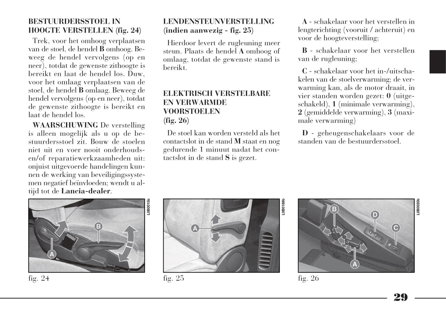 2002-2008 Lancia Phedra Manuel du propriétaire | Néerlandais