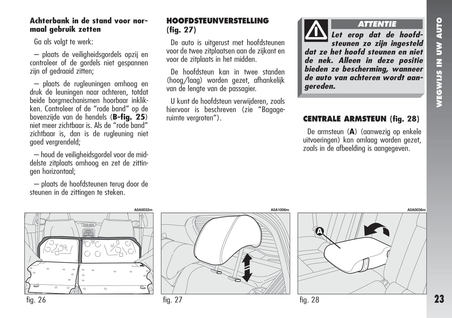 2000-2010 Alfa Romeo 147 Owner's Manual | Dutch