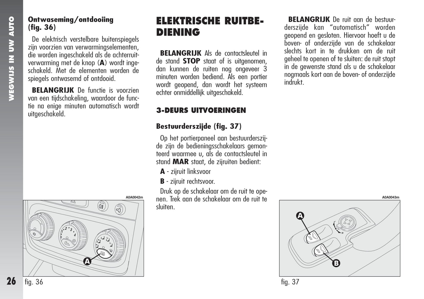 2000-2010 Alfa Romeo 147 Owner's Manual | Dutch