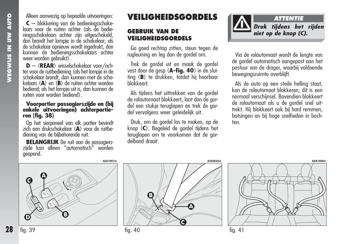 2000-2010 Alfa Romeo 147 Owner's Manual | Dutch