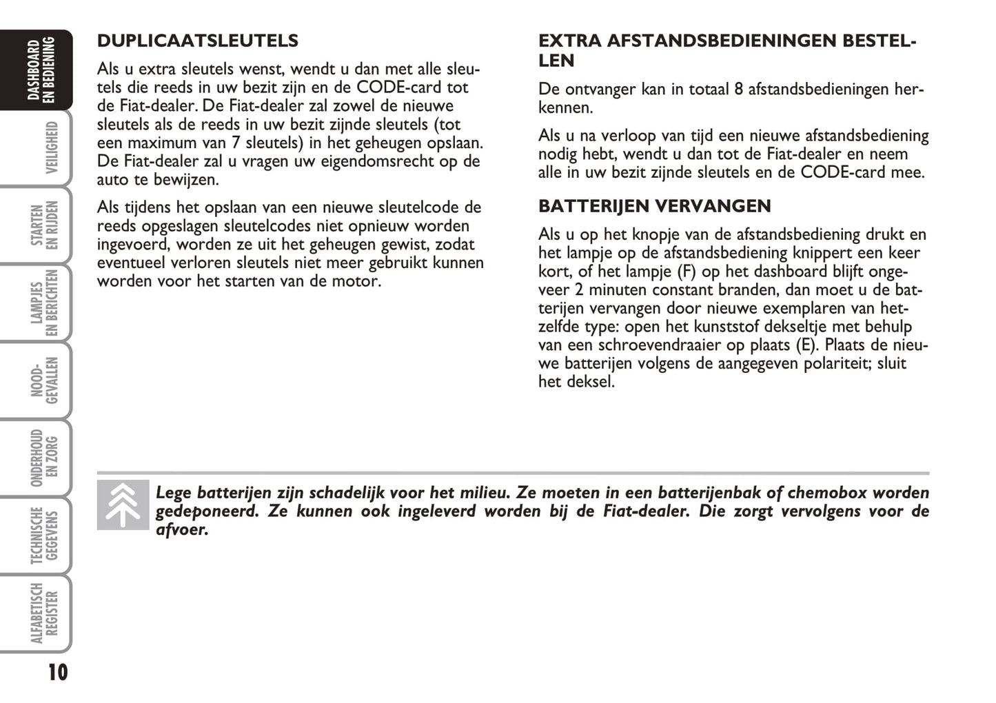 2004-2005 Fiat Multipla Bedienungsanleitung | Niederländisch