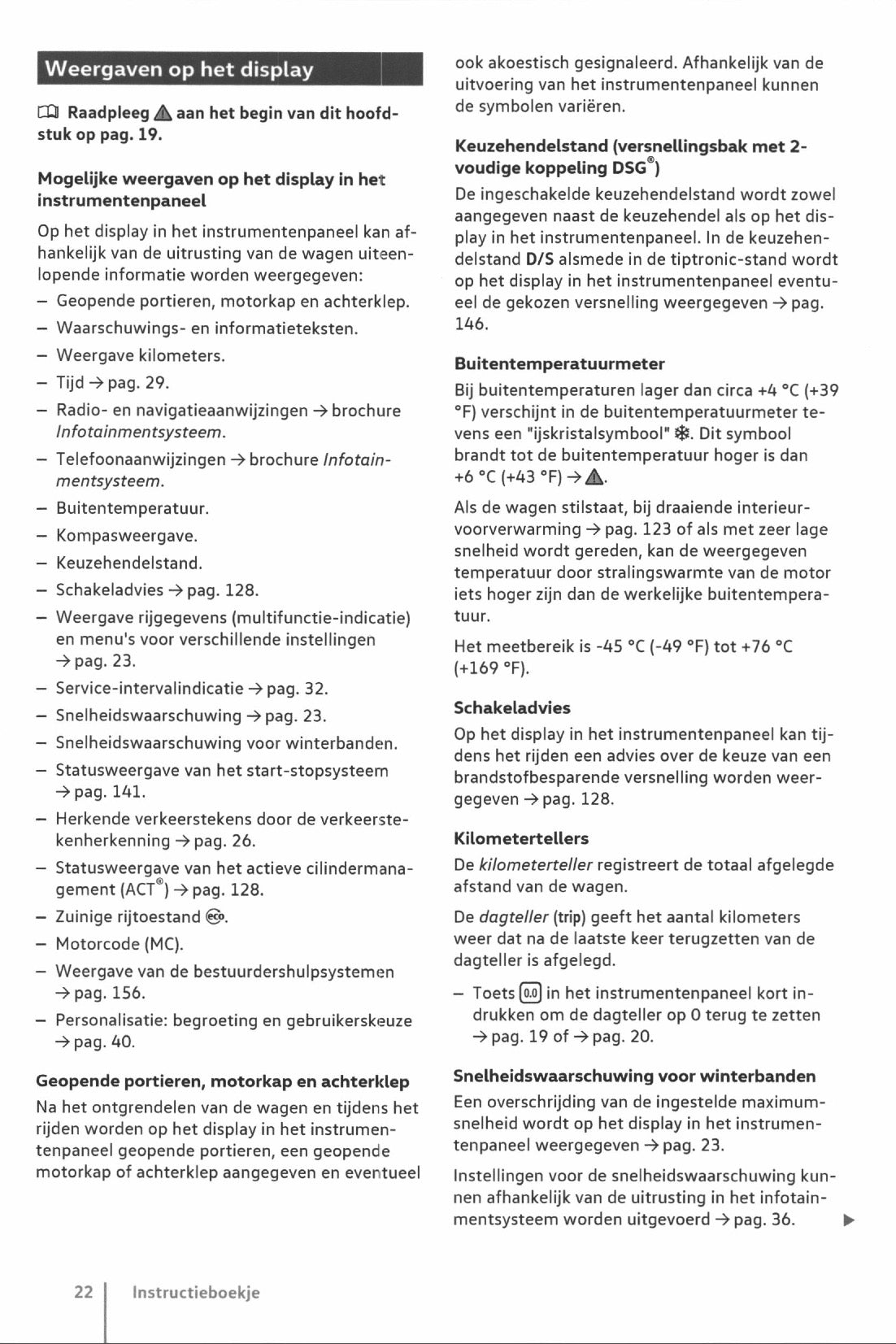 2017-2020 Volkswagen Golf Manuel du propriétaire | Néerlandais