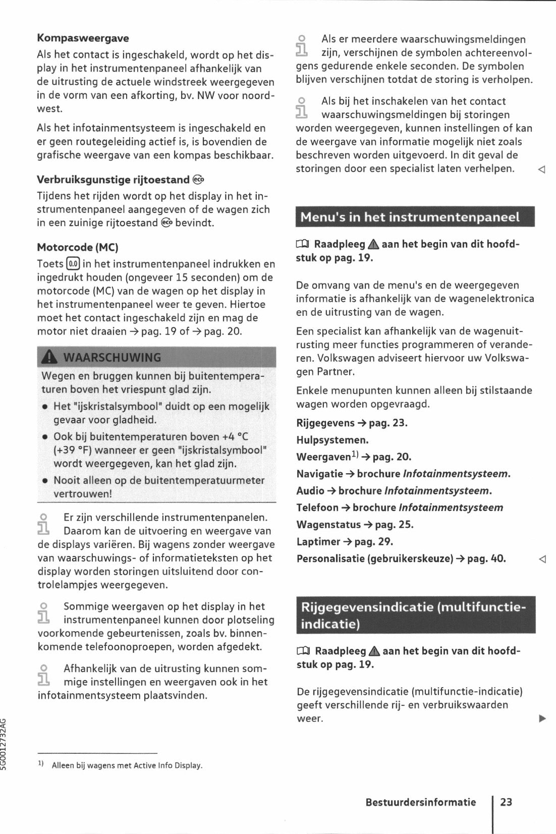 2017-2020 Volkswagen Golf Manuel du propriétaire | Néerlandais