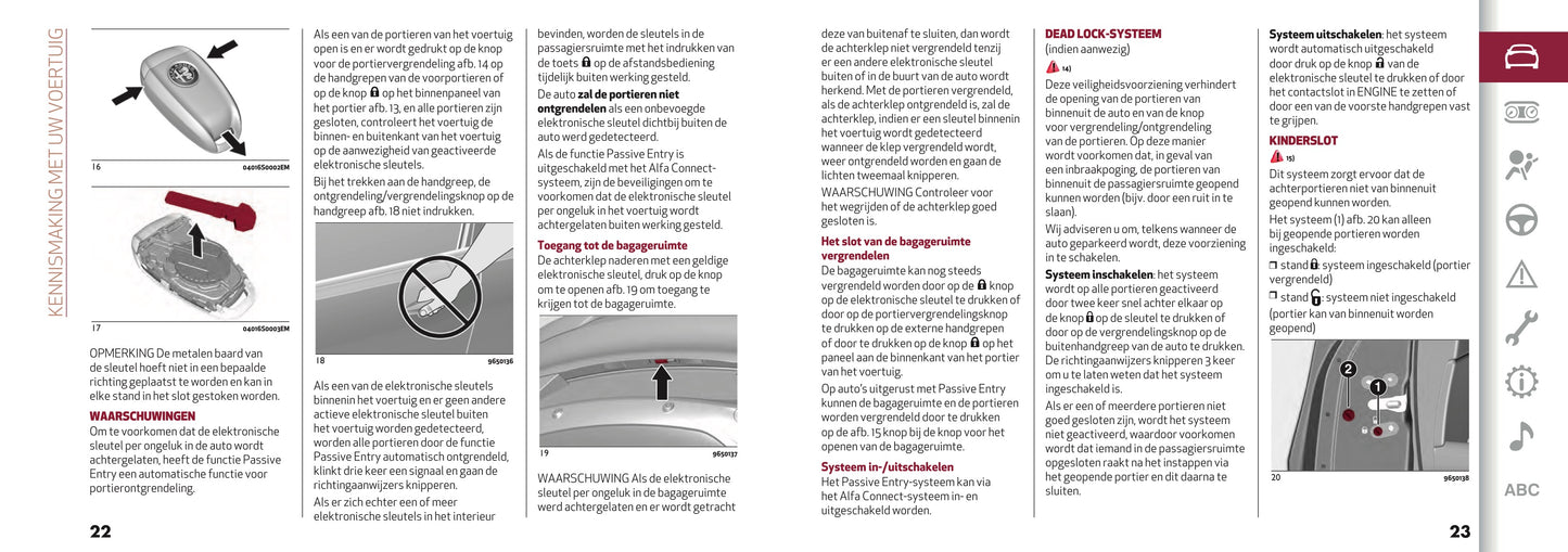 2022-2023 Alfa Romeo Tonale Gebruikershandleiding | Nederlands
