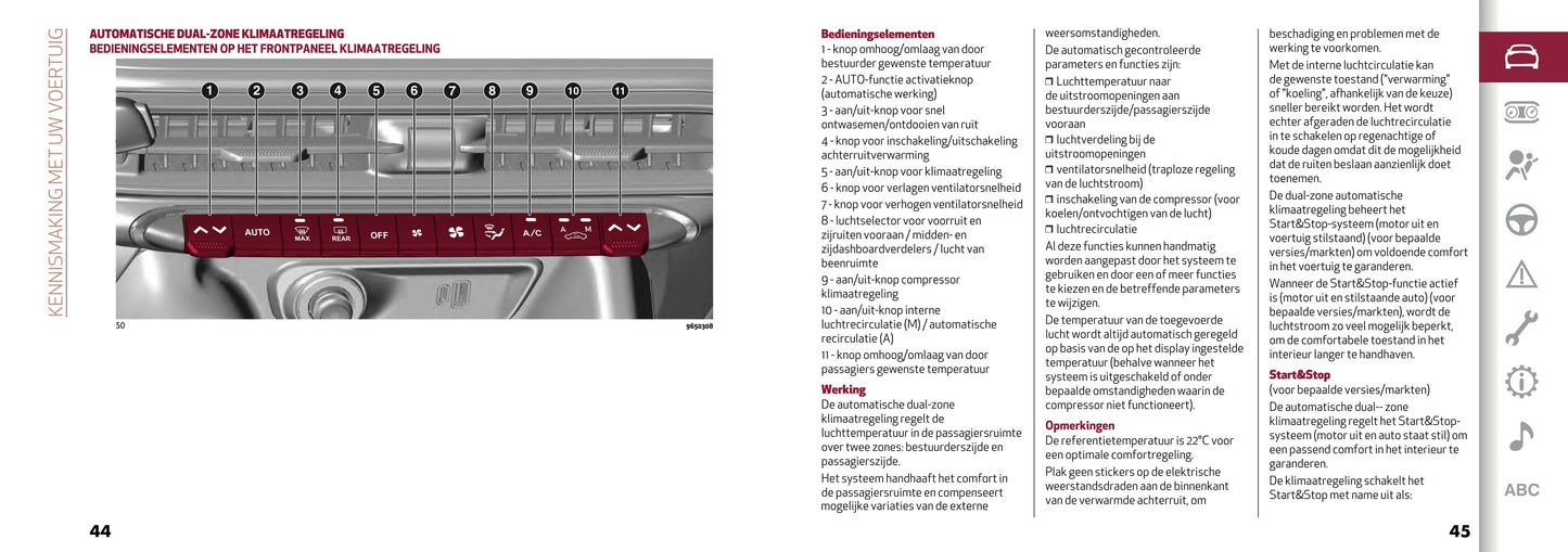 2022-2023 Alfa Romeo Tonale Gebruikershandleiding | Nederlands