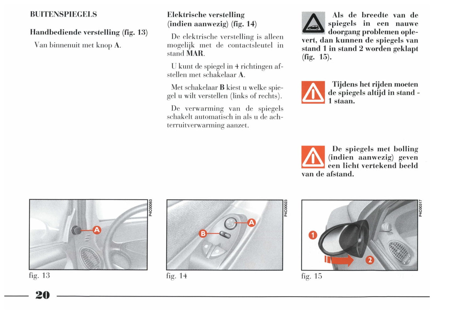 1996-2003 Lancia YPsilon Manuel du propriétaire | Néerlandais