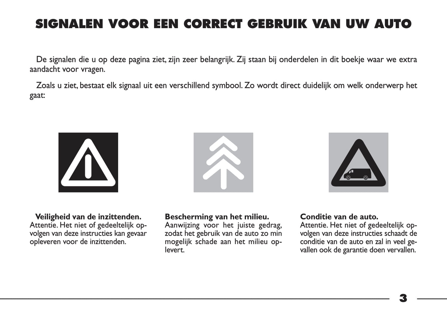 2000-2001 Fiat Ducato Owner's Manual | Dutch