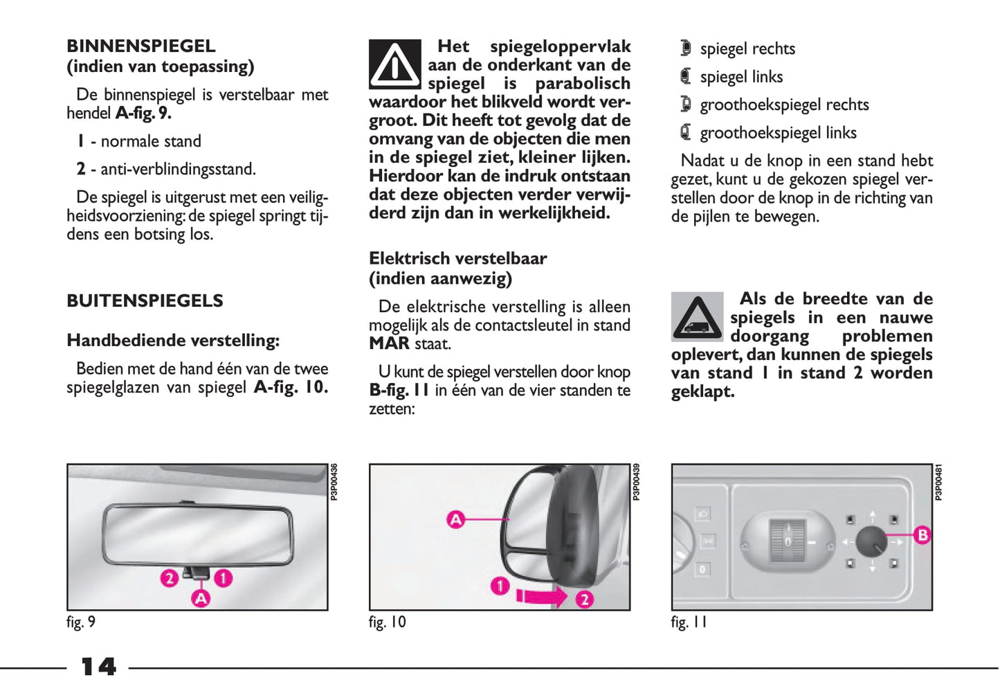 2000-2001 Fiat Ducato Owner's Manual | Dutch