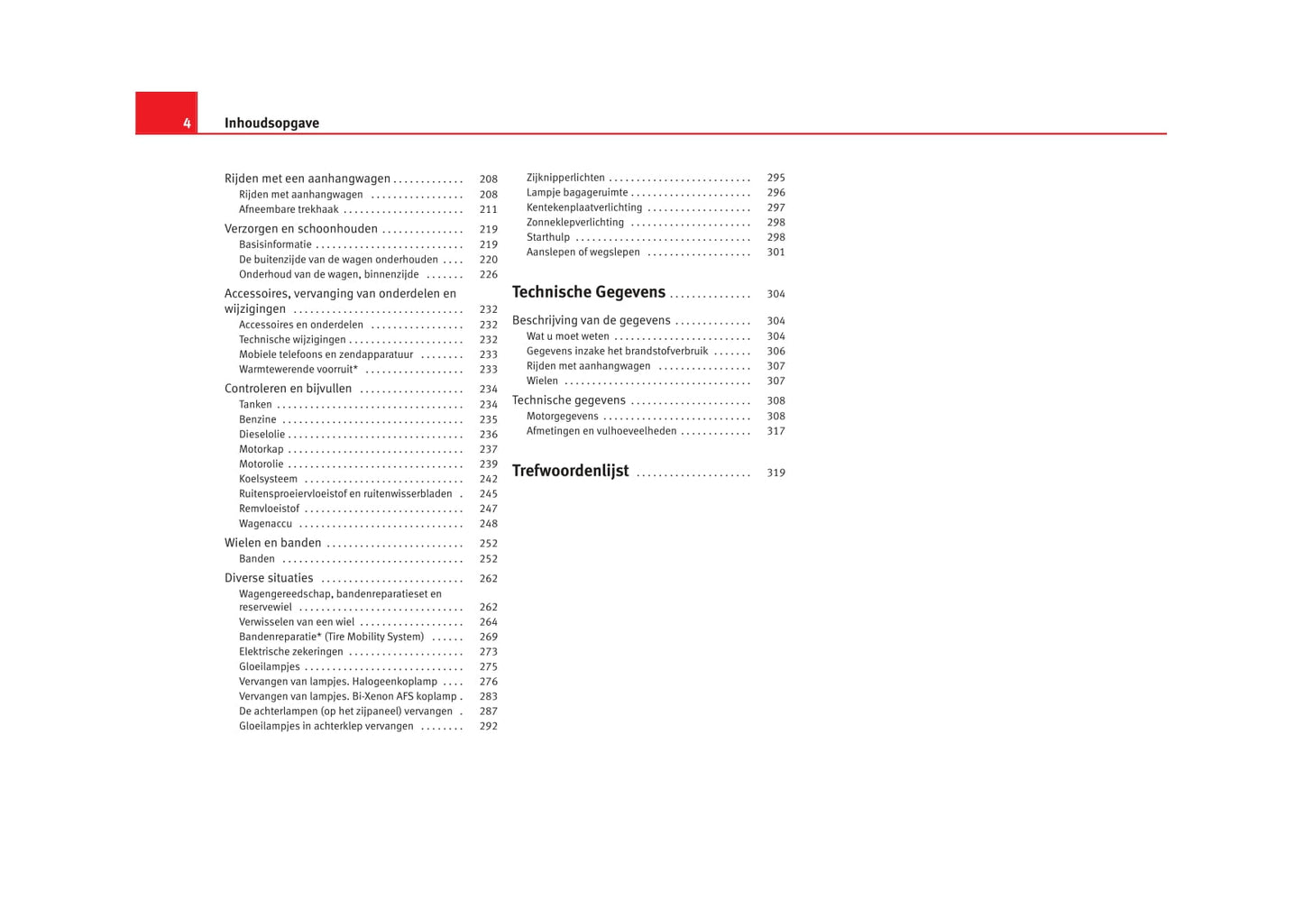 2009-2012 Seat Exeo Manuel du propriétaire | Néerlandais