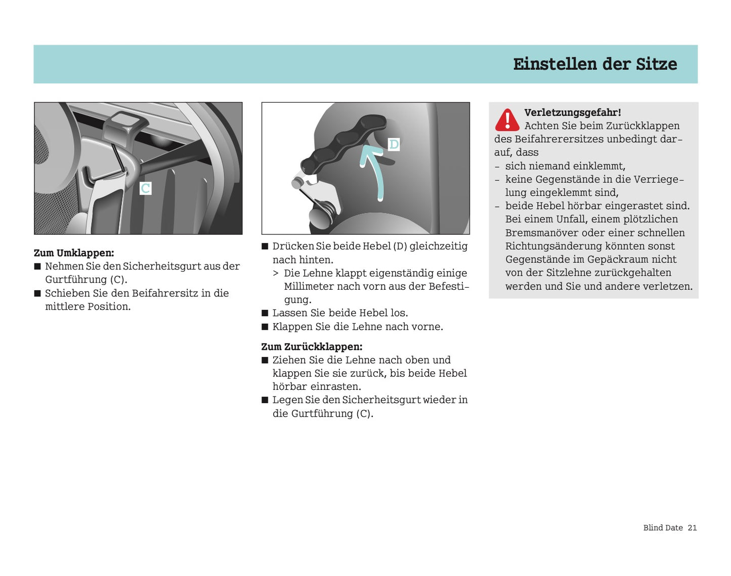 2004-2007 Smart Fortwo Manuel du propriétaire | Allemand