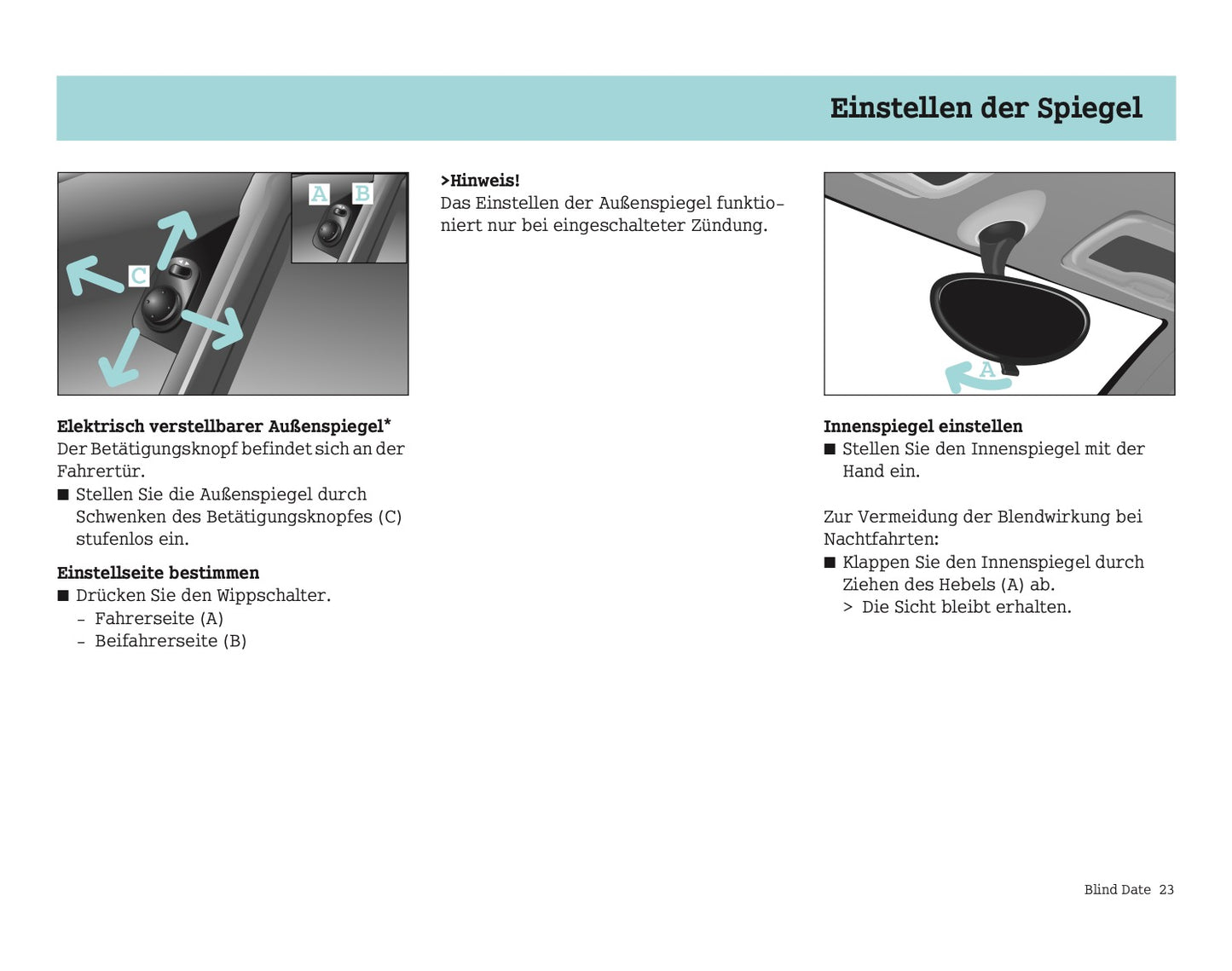 2004-2007 Smart Fortwo Manuel du propriétaire | Allemand