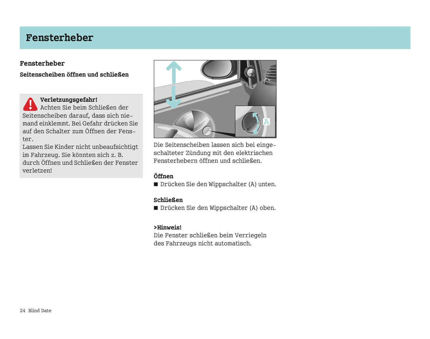 2004-2007 Smart Fortwo Manuel du propriétaire | Allemand