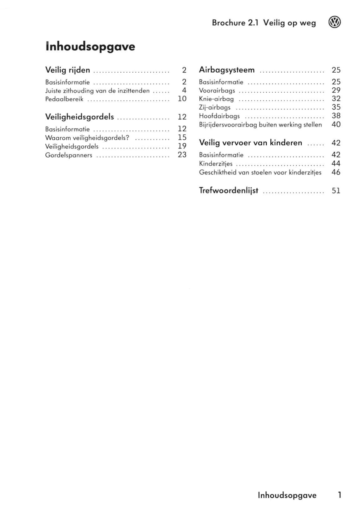 2008-2012 Volkswagen Golf Bedienungsanleitung | Niederländisch