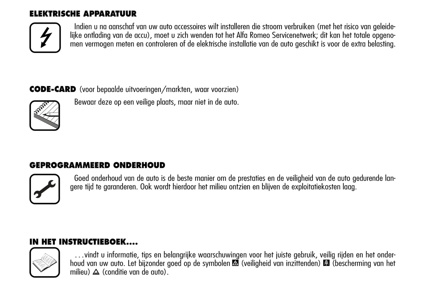 2005-2011 Alfa Romeo 159 Gebruikershandleiding | Nederlands