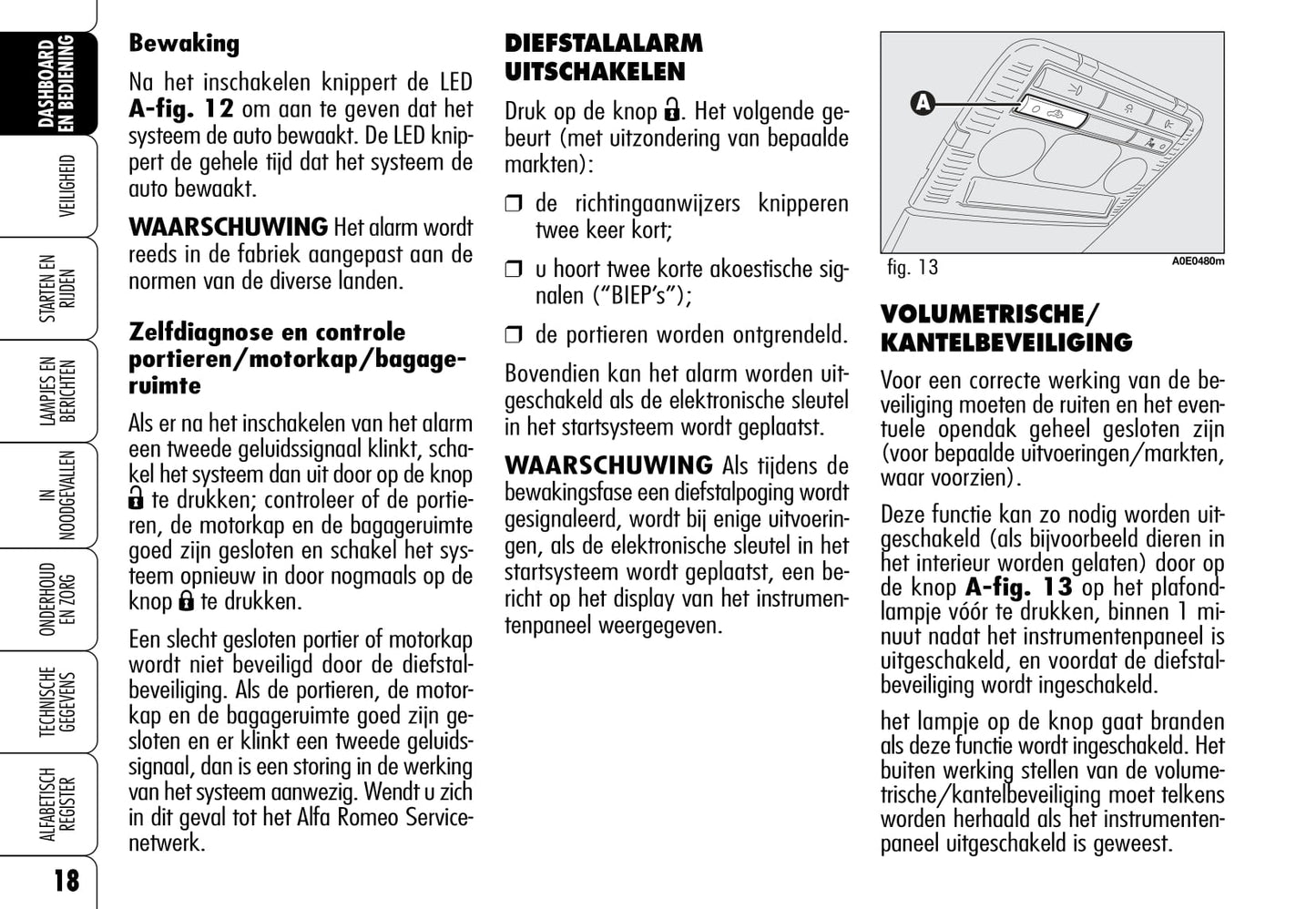 2005-2011 Alfa Romeo 159 Gebruikershandleiding | Nederlands