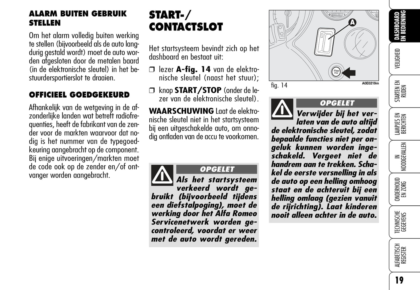 2005-2011 Alfa Romeo 159 Gebruikershandleiding | Nederlands