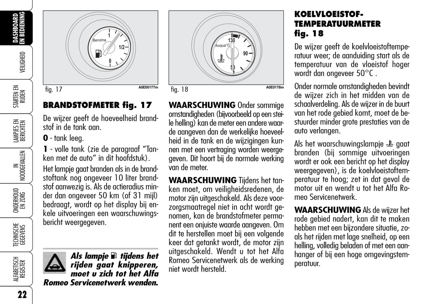 2005-2011 Alfa Romeo 159 Gebruikershandleiding | Nederlands