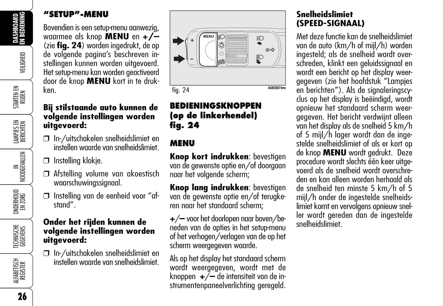 2005-2011 Alfa Romeo 159 Gebruikershandleiding | Nederlands