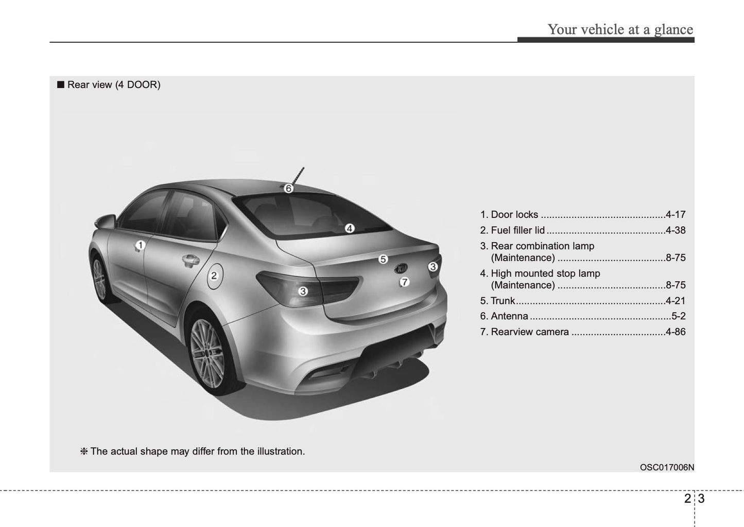 2018 Kia Rio Owner's Manual | English