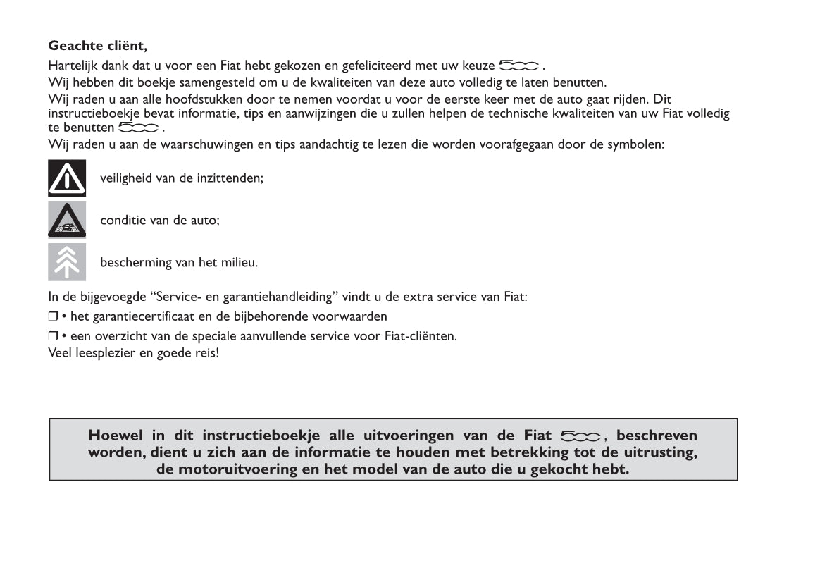2012-2013 Fiat 500 Bedienungsanleitung | Niederländisch